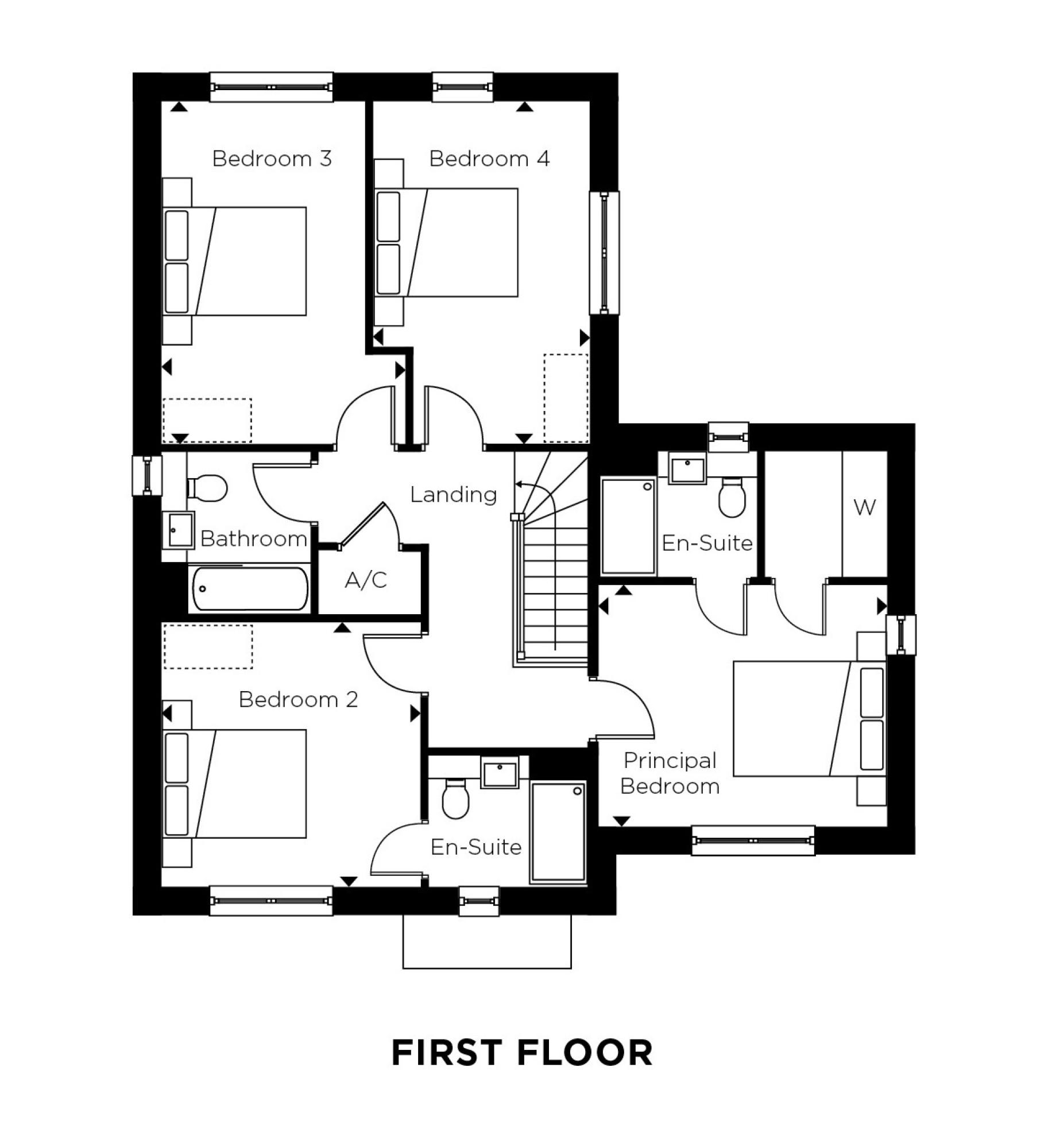 The Sweetings Floorplan 