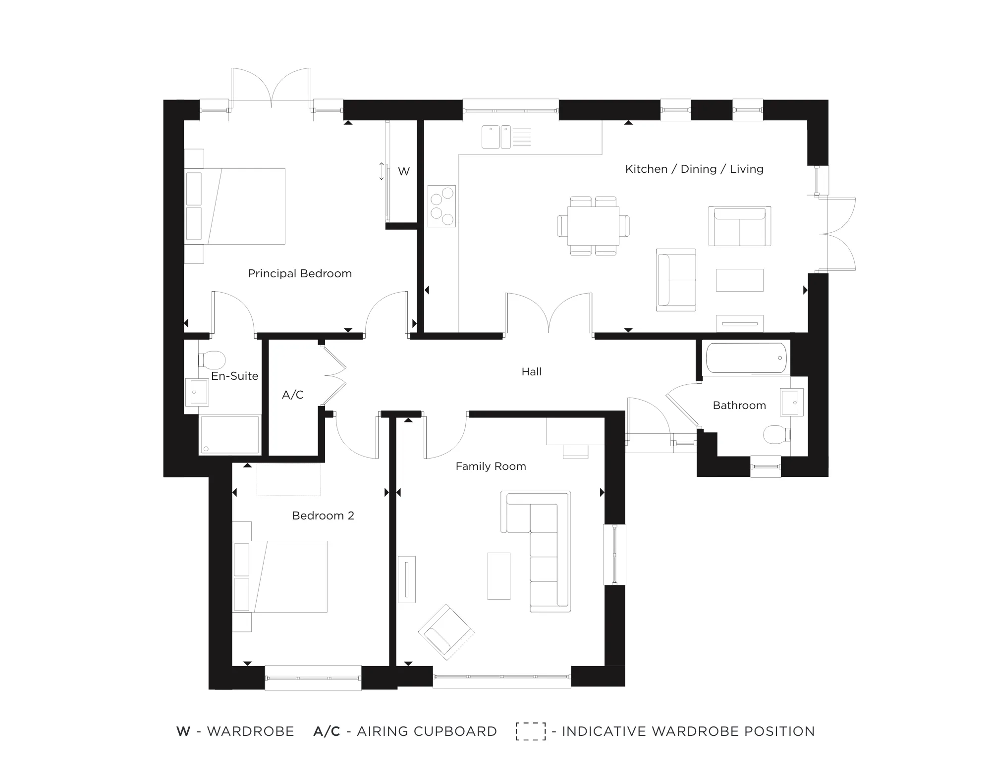 The Dorchester Plot 2 Floorplan