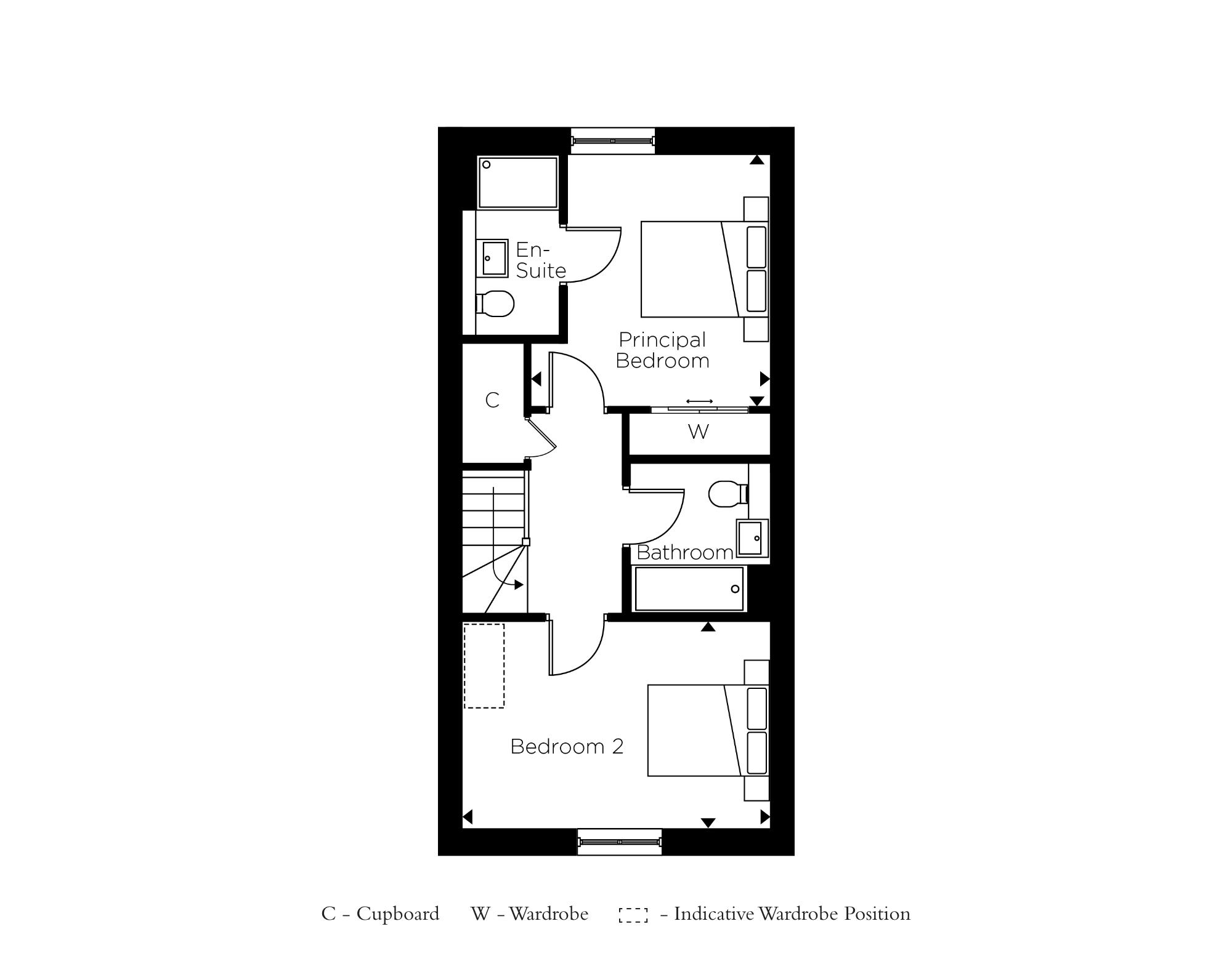 The Austin Houses Plot 90 Floorplan 