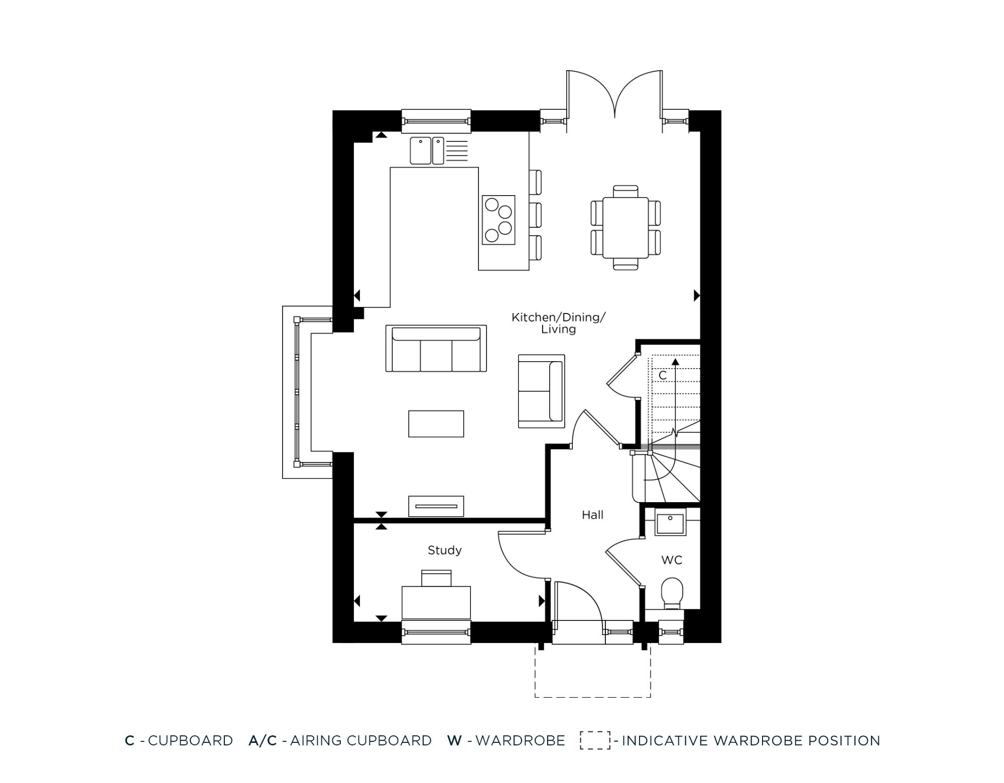 Plot 17 The Jackdaw Floorplan