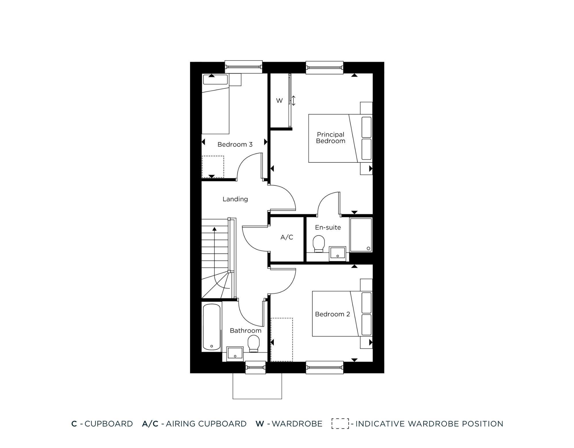 The Sparrow Plot 3 Floorplan