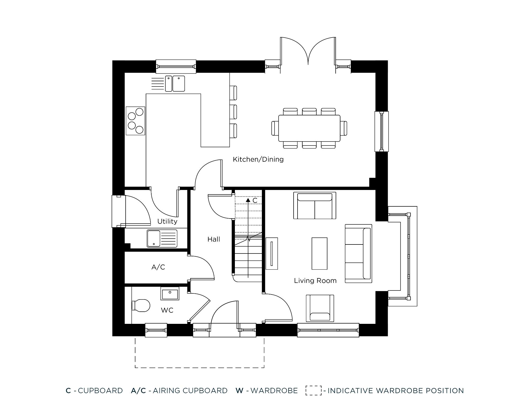 The Cuckoo Plot 20 Floorplan