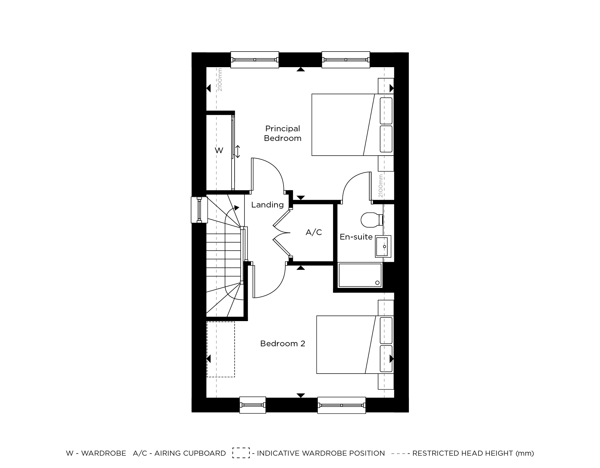 Plot 2 The Fisher Second Floor