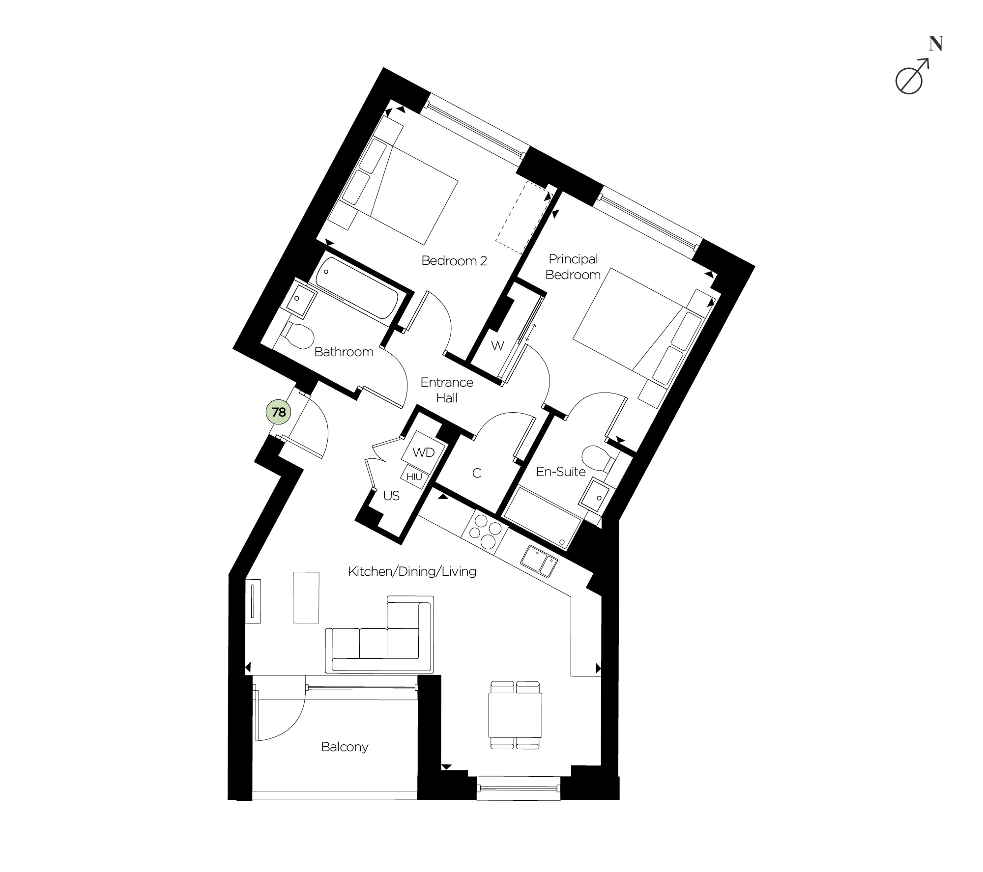 Knights_Park_Fusion block_B Plot 78 floorplans