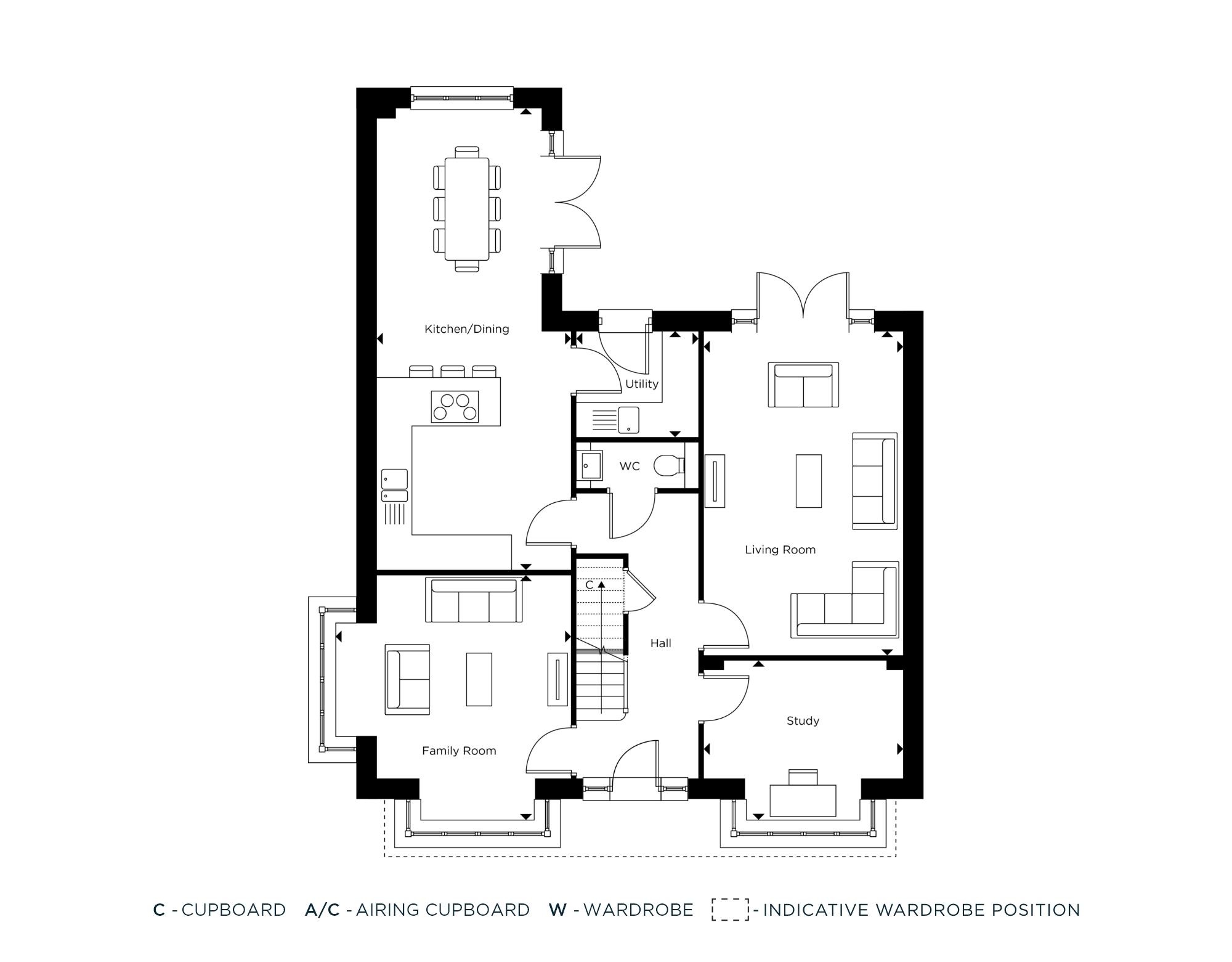 The Harrier Ground Floor