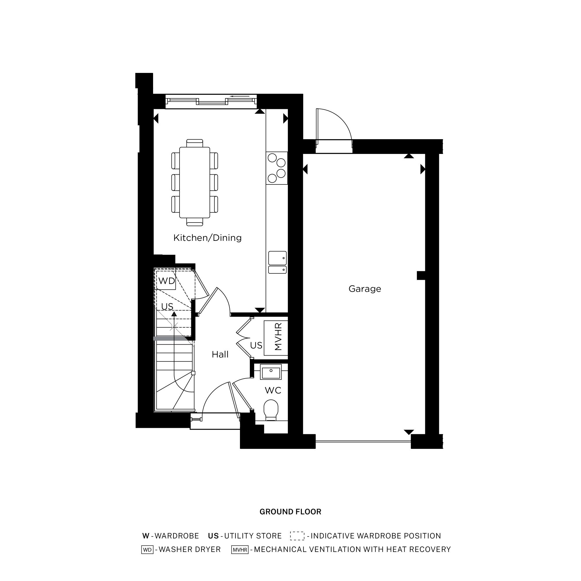 The Eliot A - Ground Floor Floorplan