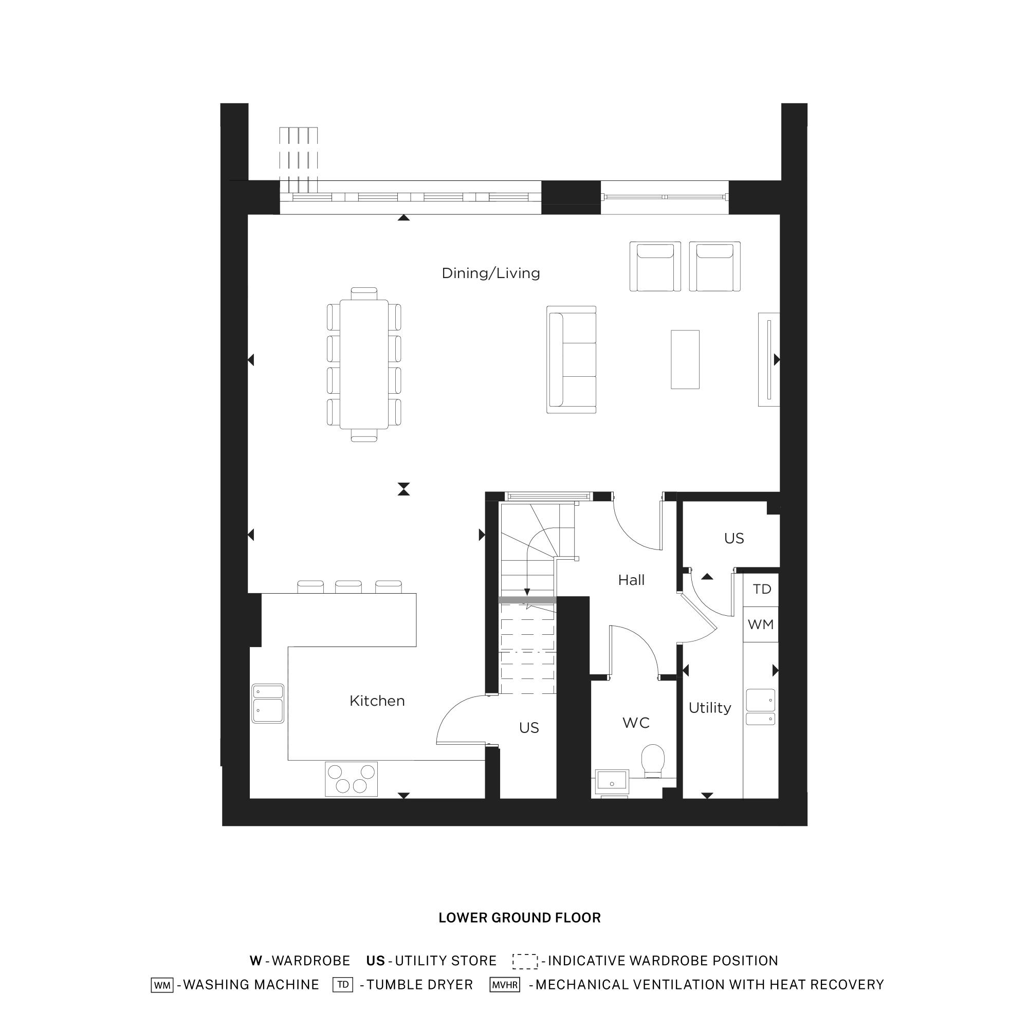 The Florey A - Lower Ground Floor