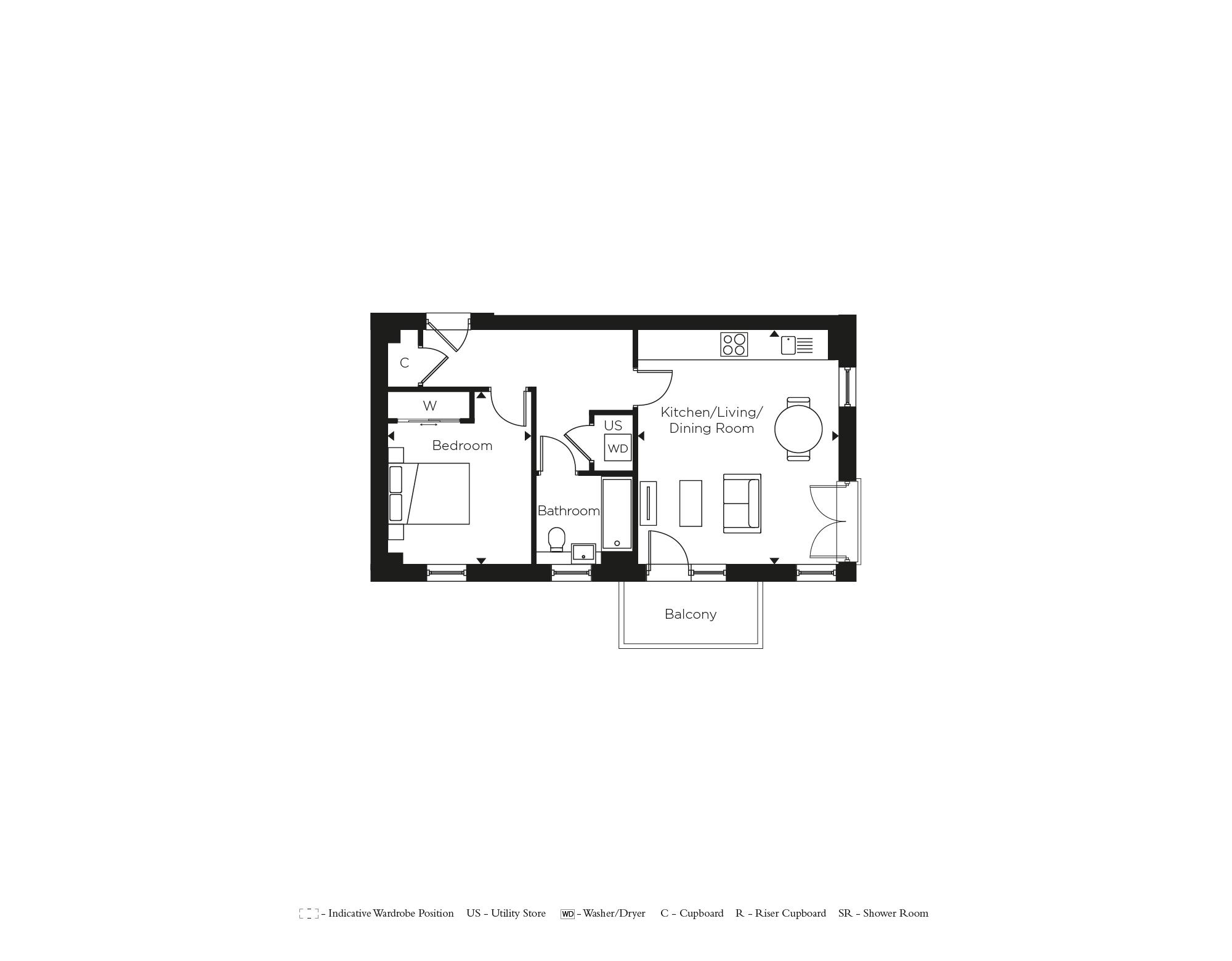 Plot 144 The Bradbury Building Ground Floor