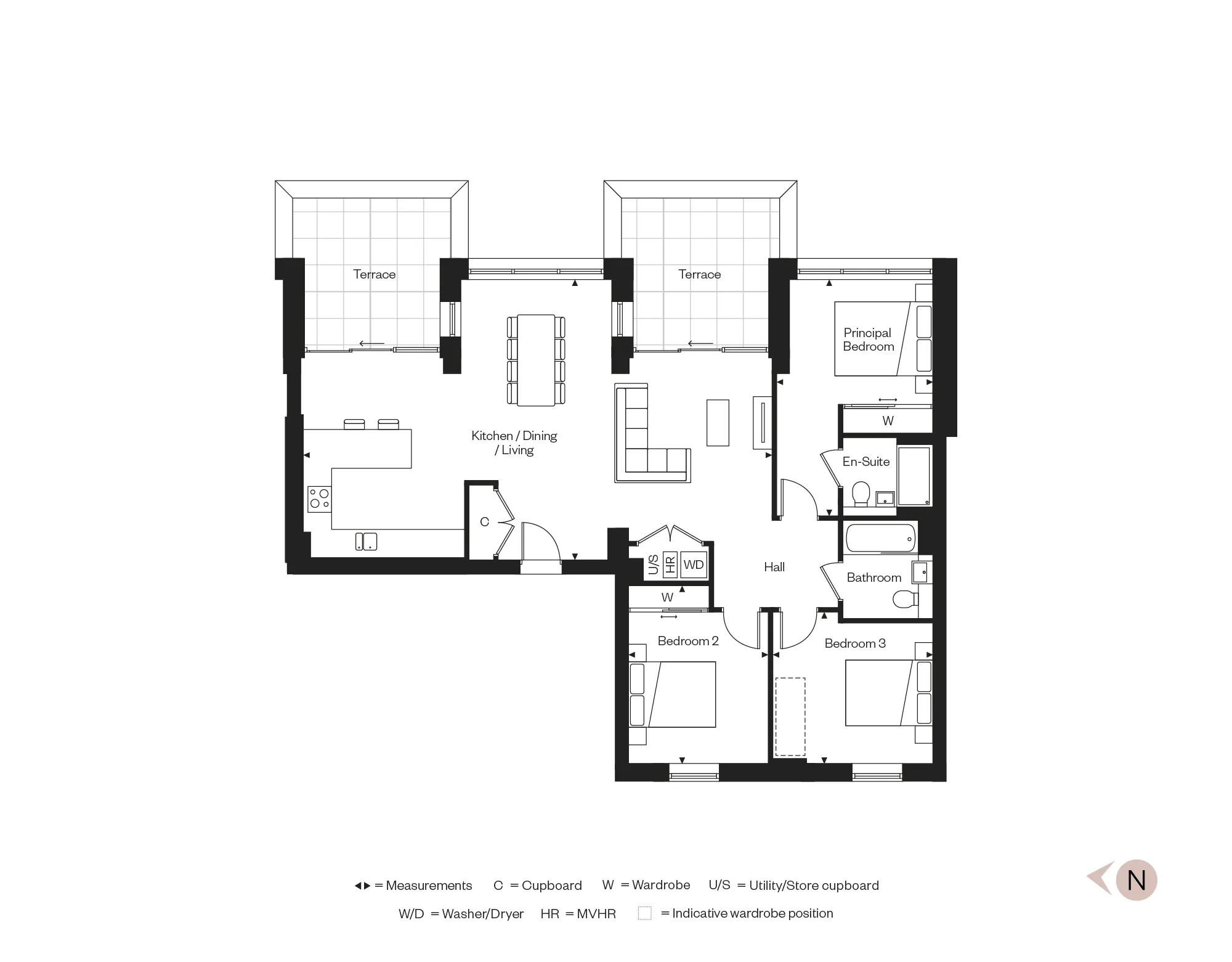 The Icon: Plot 8 Floorplan