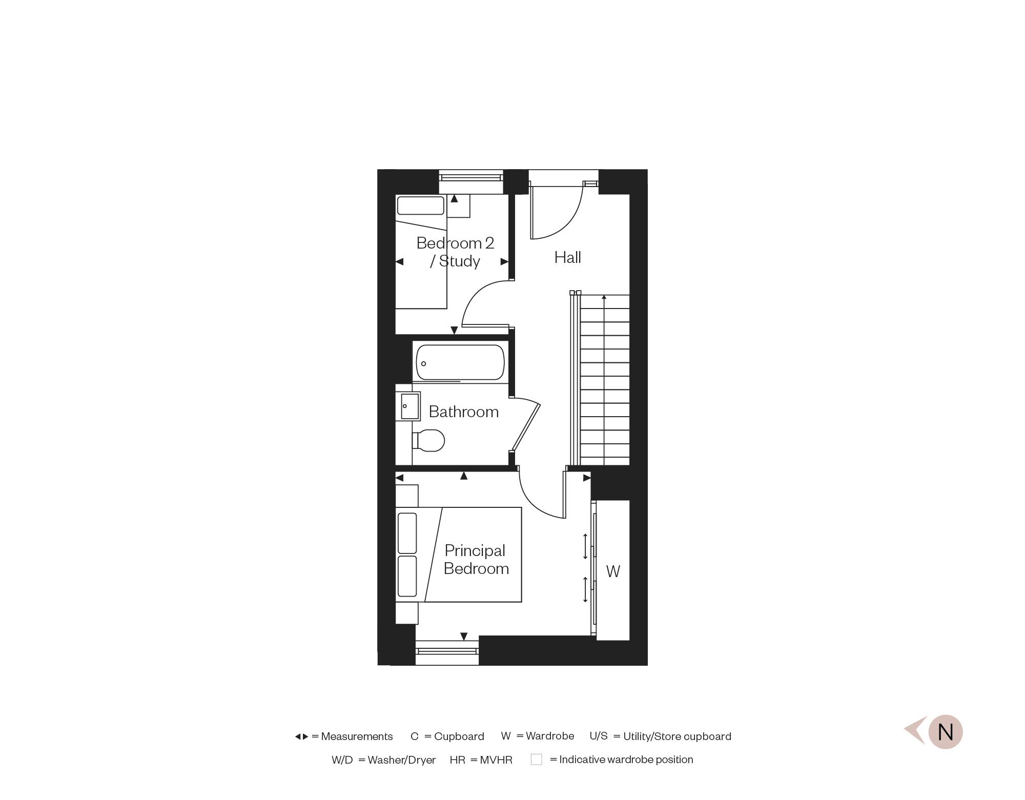 Plot 43 First Floor Floorplan