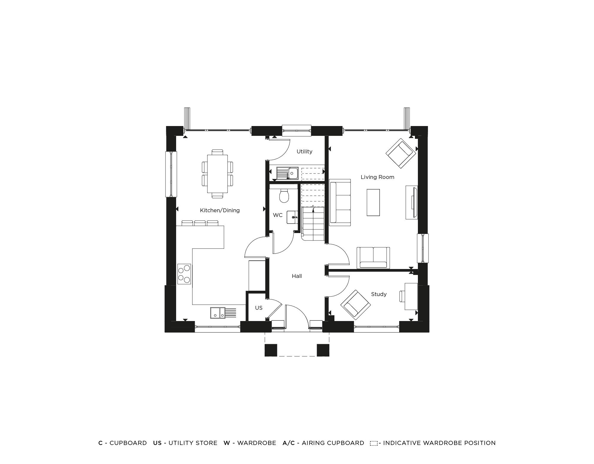 St Georges Place - Plot 2 Ground Floor