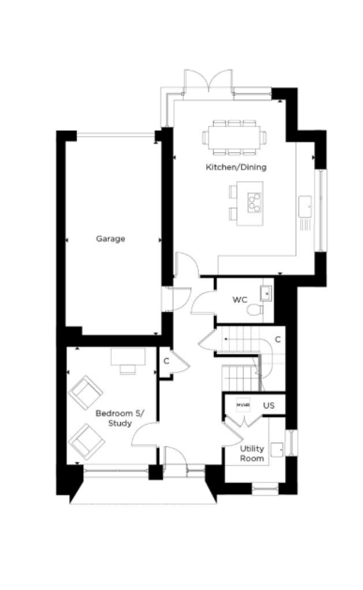 Knights Park - Plot 21, Marlowe A Floorplan.png