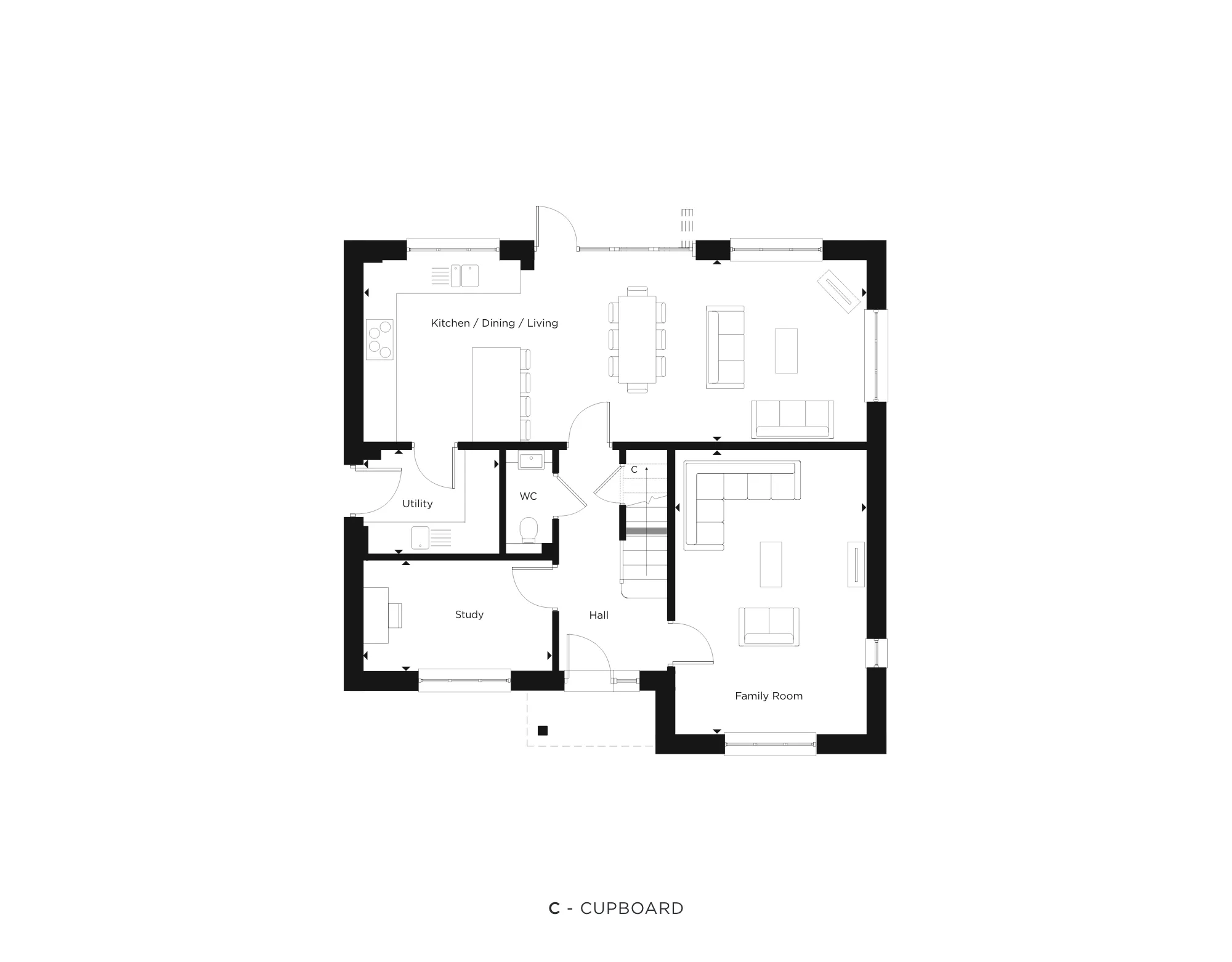 Plot 9, The Wainwright, Ground Floor 