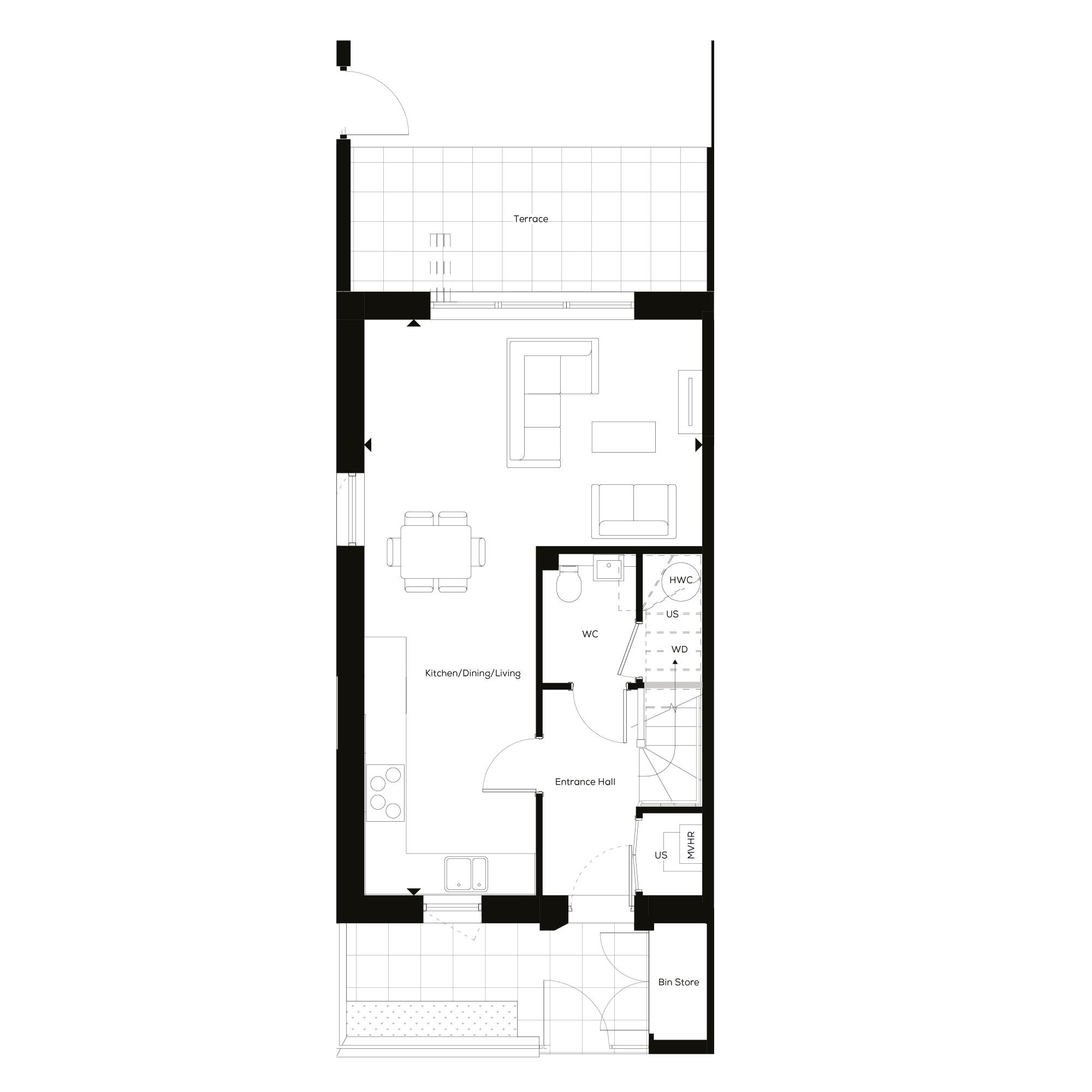 Hawthorne - Number 16 Ground Floor