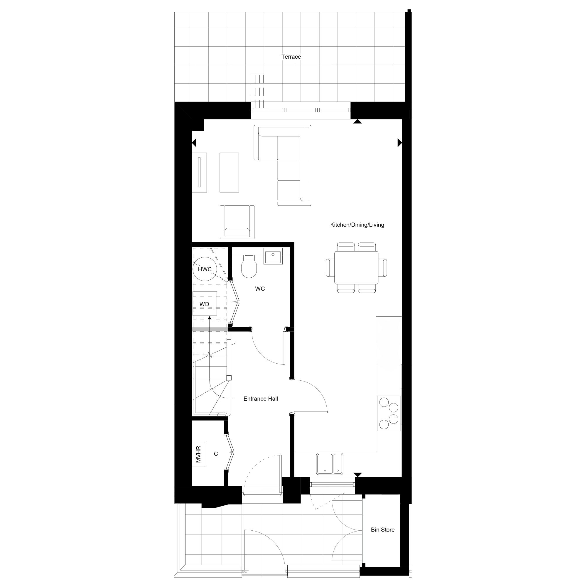 Rowan - Number 1 Ground Floor