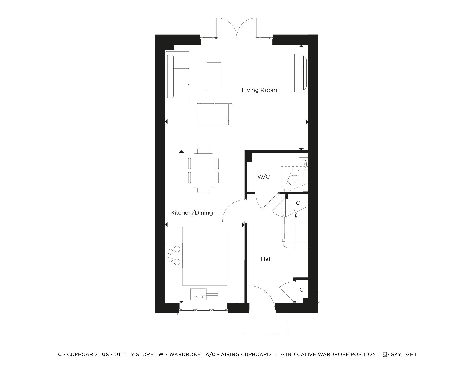 The Marigold, Number 89 Ground Floor 