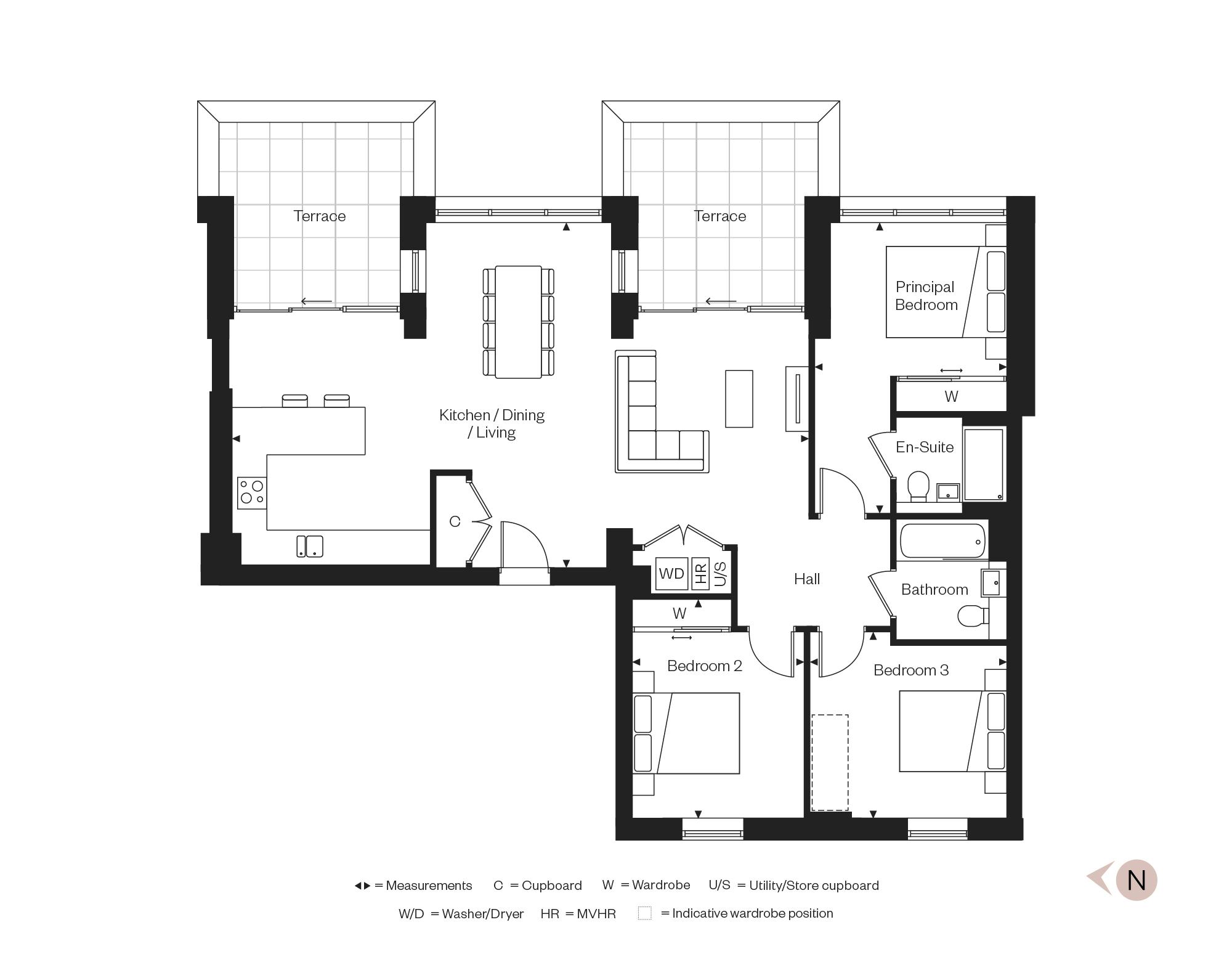 The Icon, number 18 floorplan