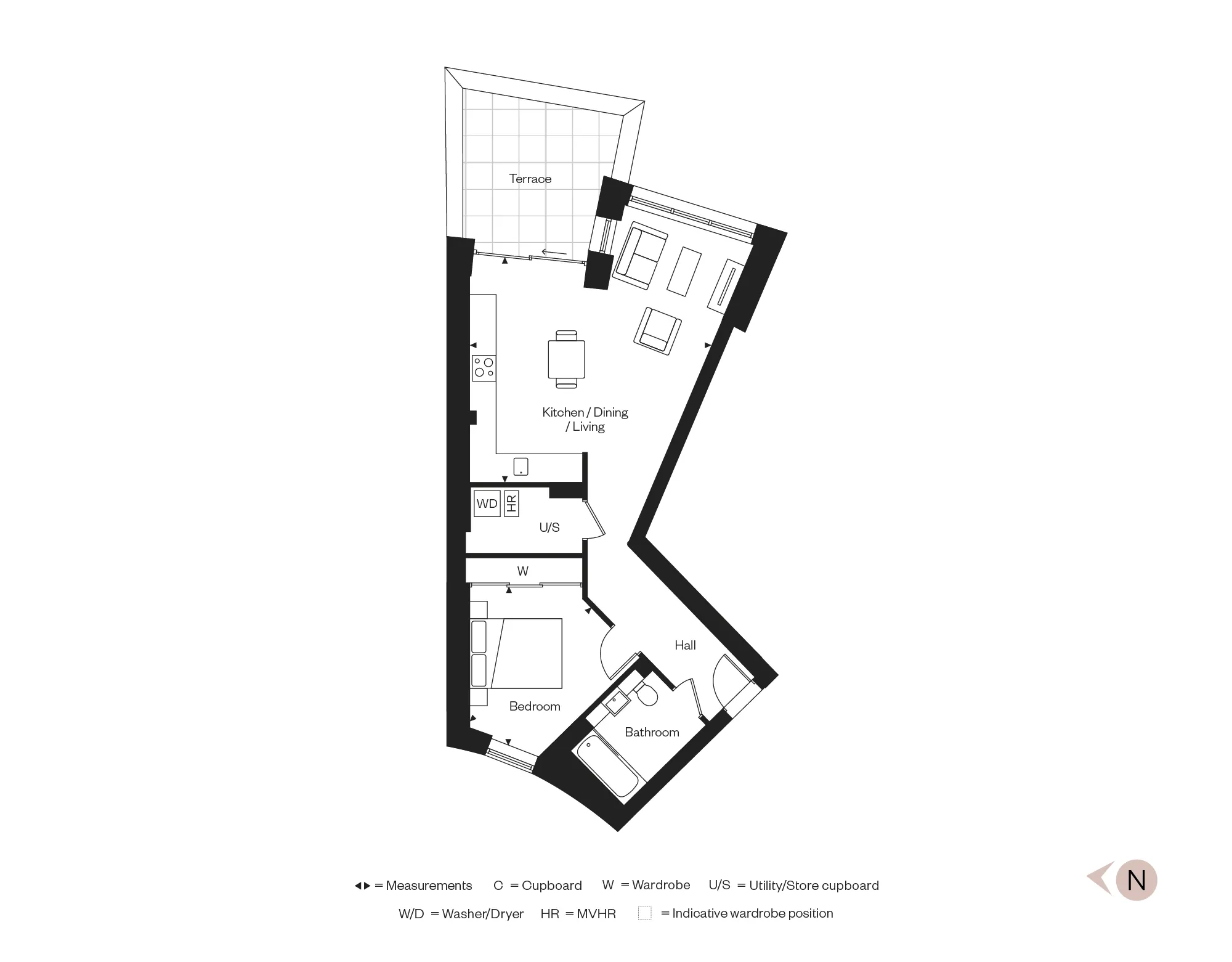 The Icon, number 31 floorplan