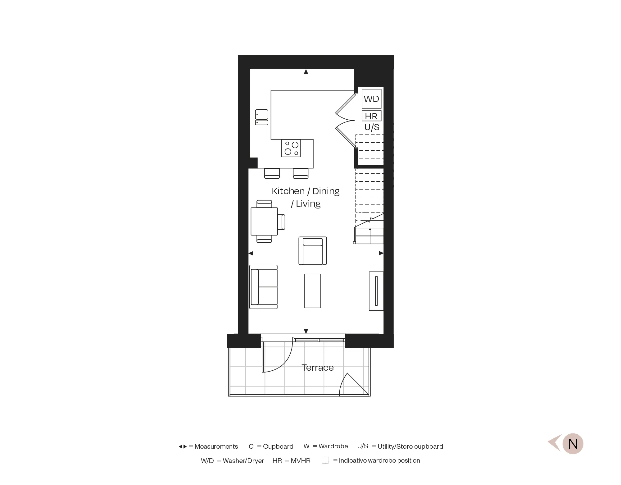 The Icon, number 45 floorplan