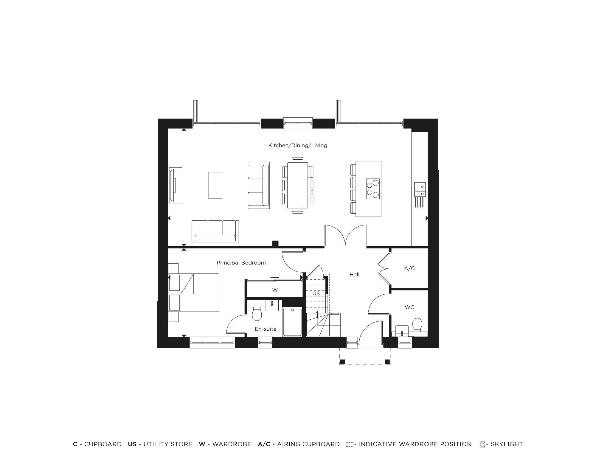 St Georges Place - The Walerswick ground floor