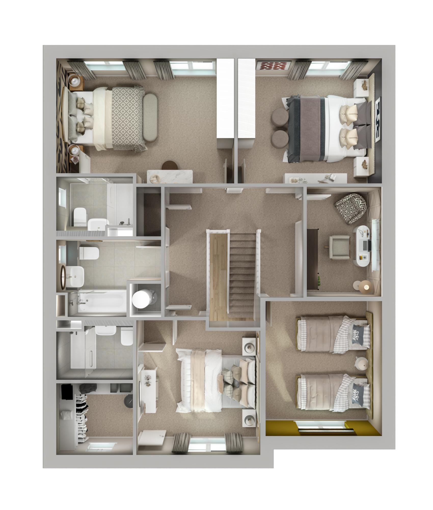 Hollymead Square - The Shadwell - First Floor