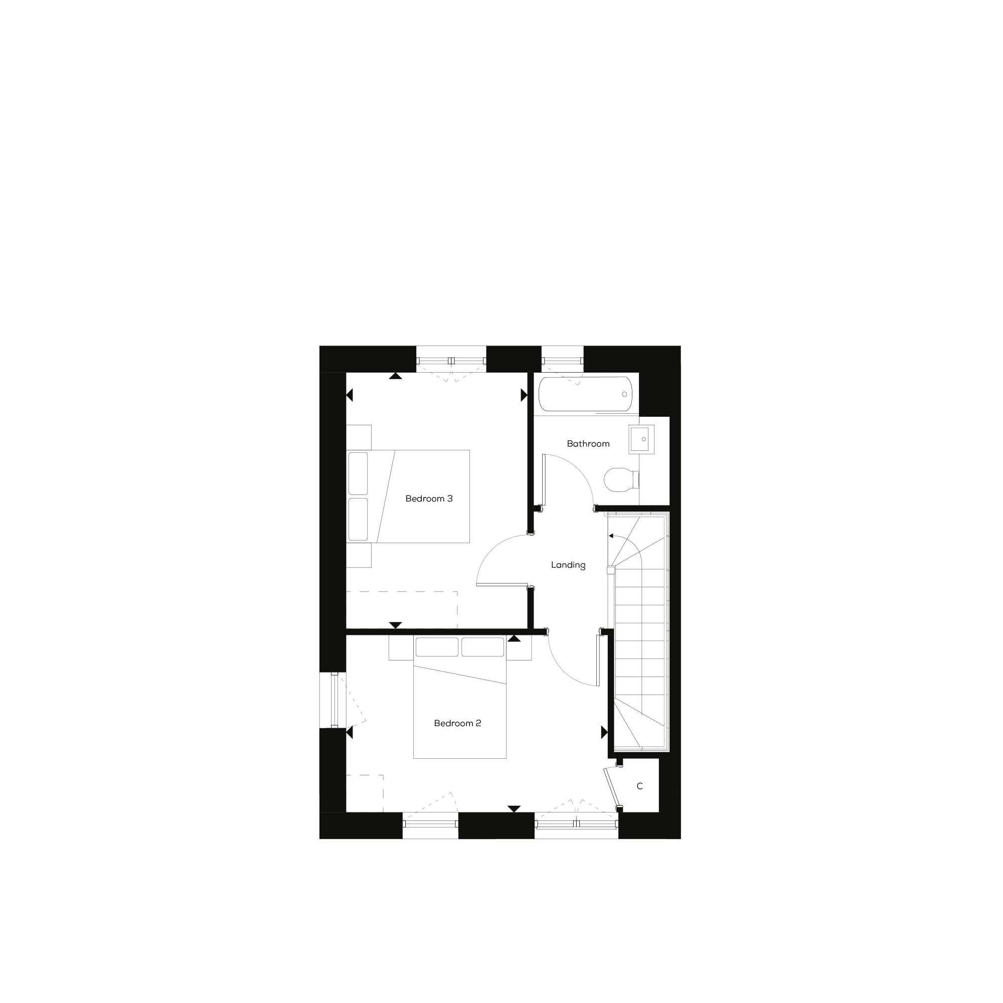 Elm - Number 27 - Second floor