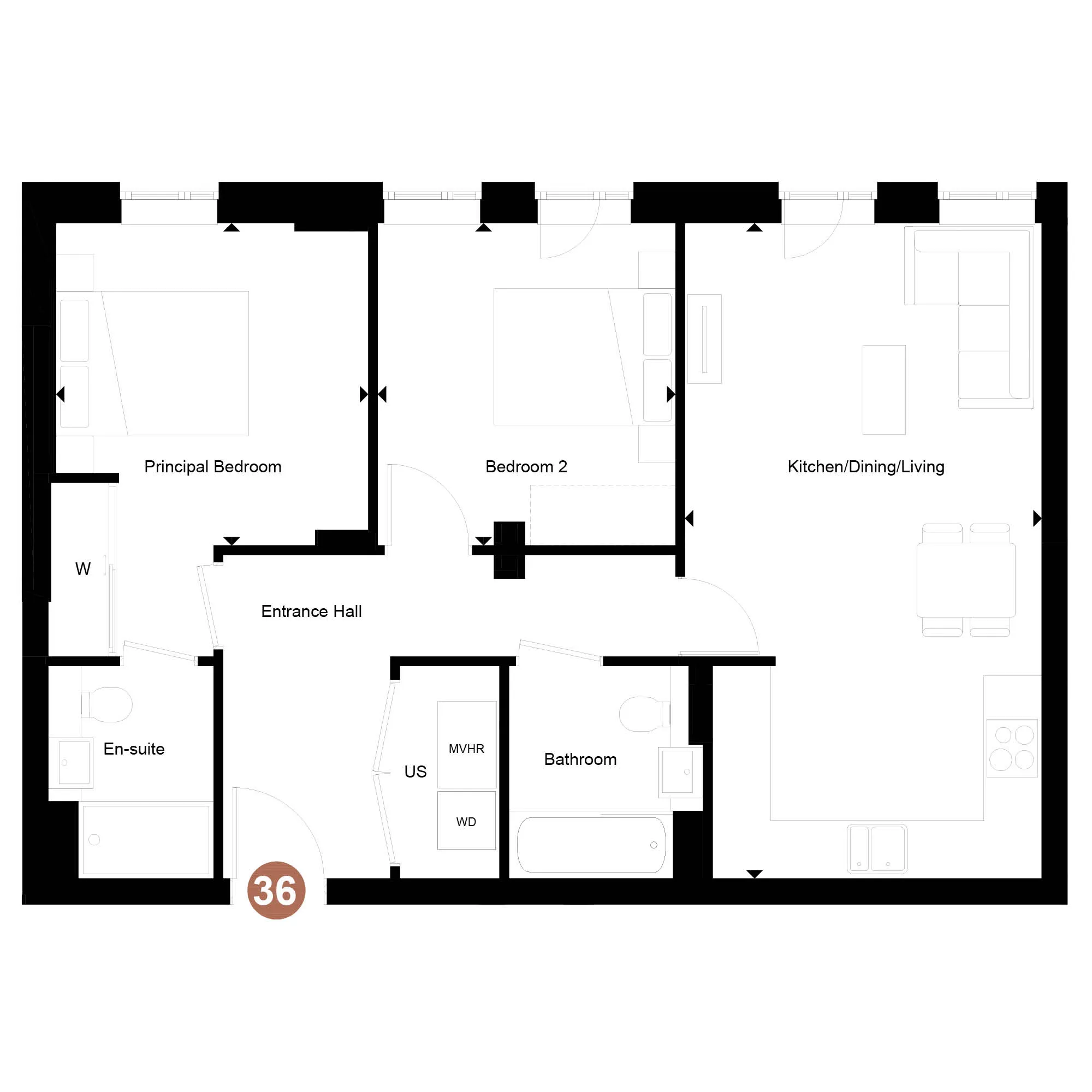 The Legacy Apartments, Number 36