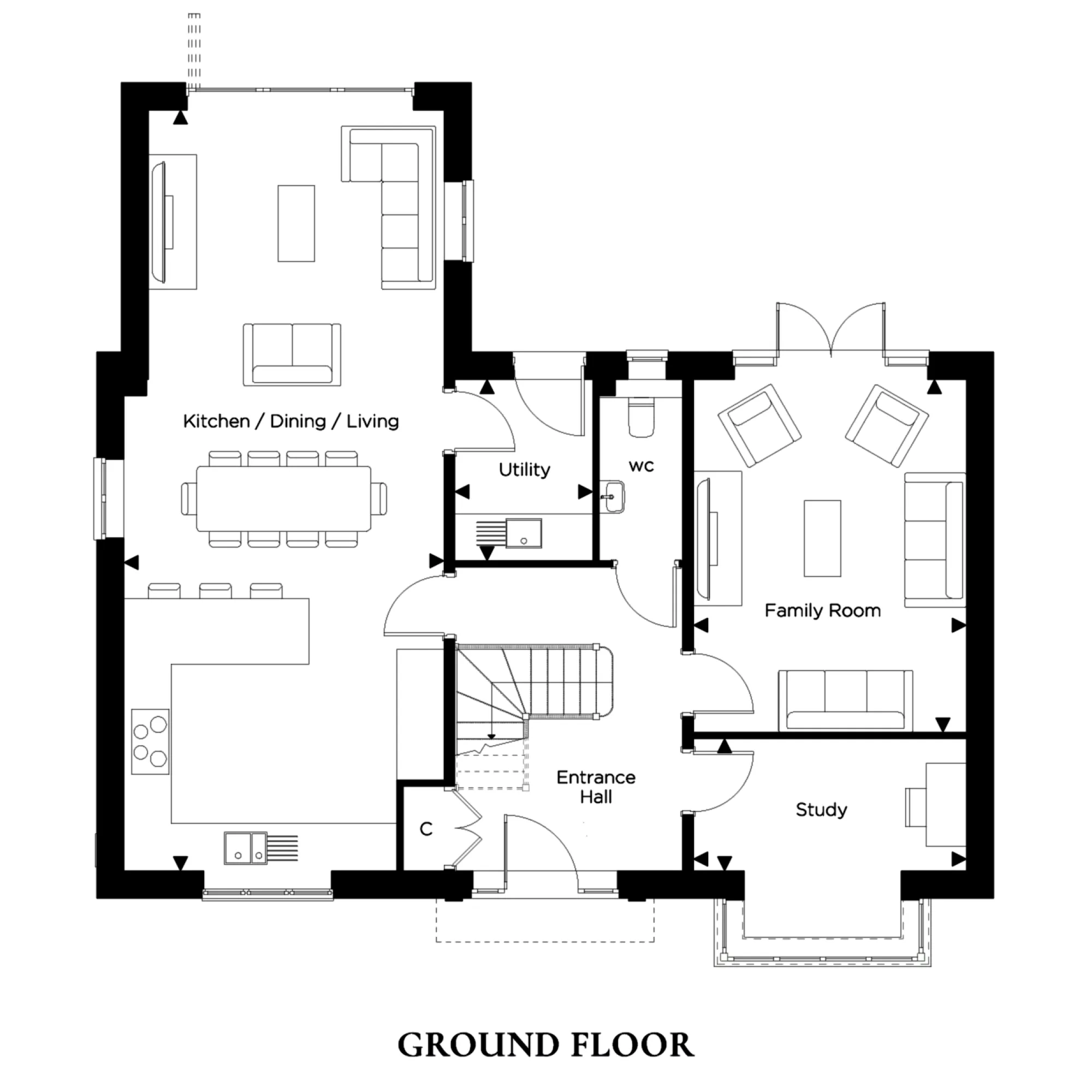 The Mulberry Ground Floor