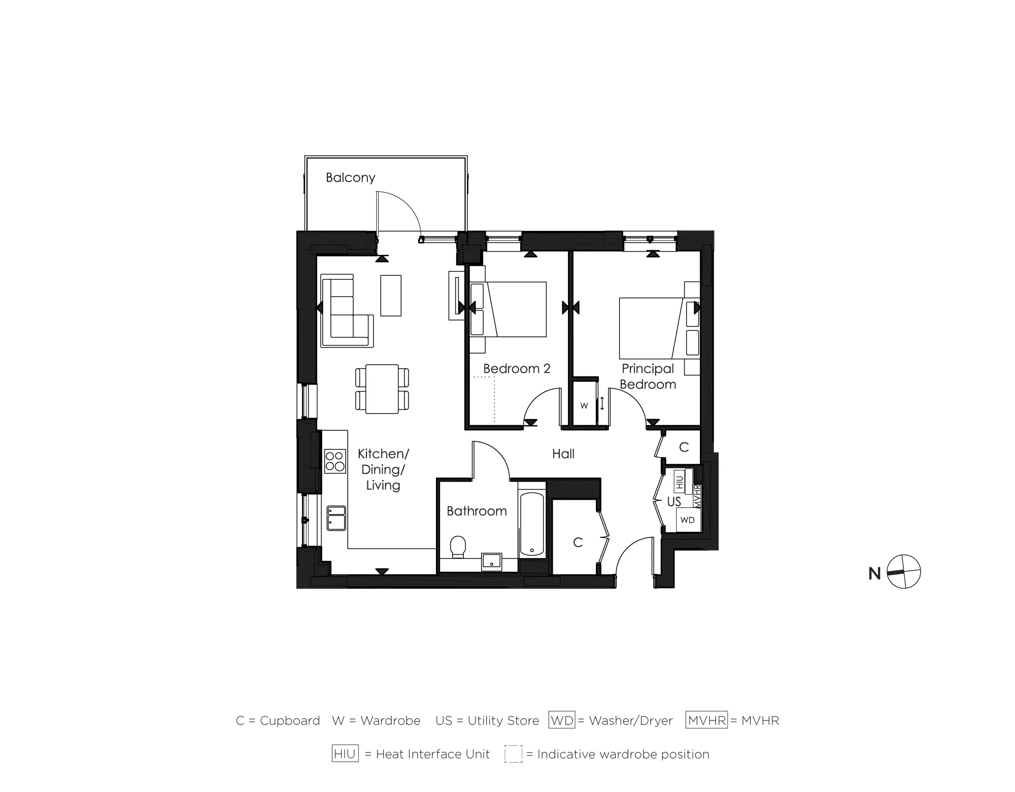 The Empire, Number 913 Floorplan