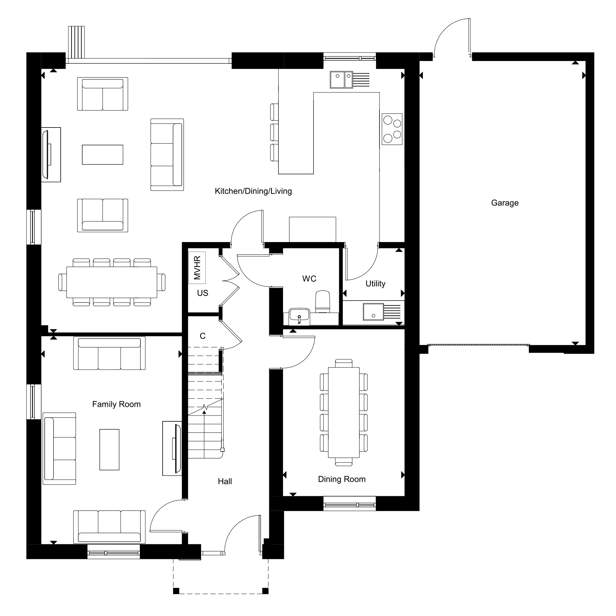 Hartmere, The Lewis Ground Floor