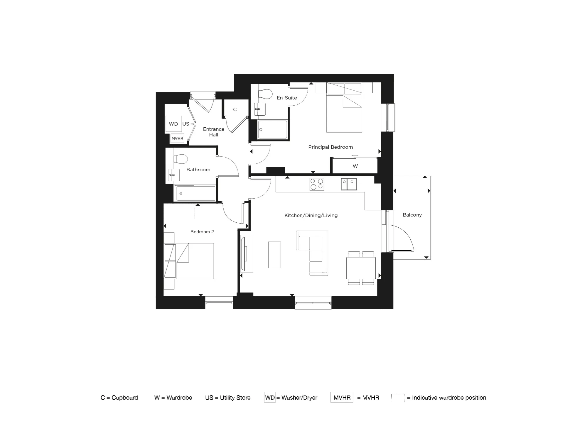 Phoenix, Apartment 146 Floorplan