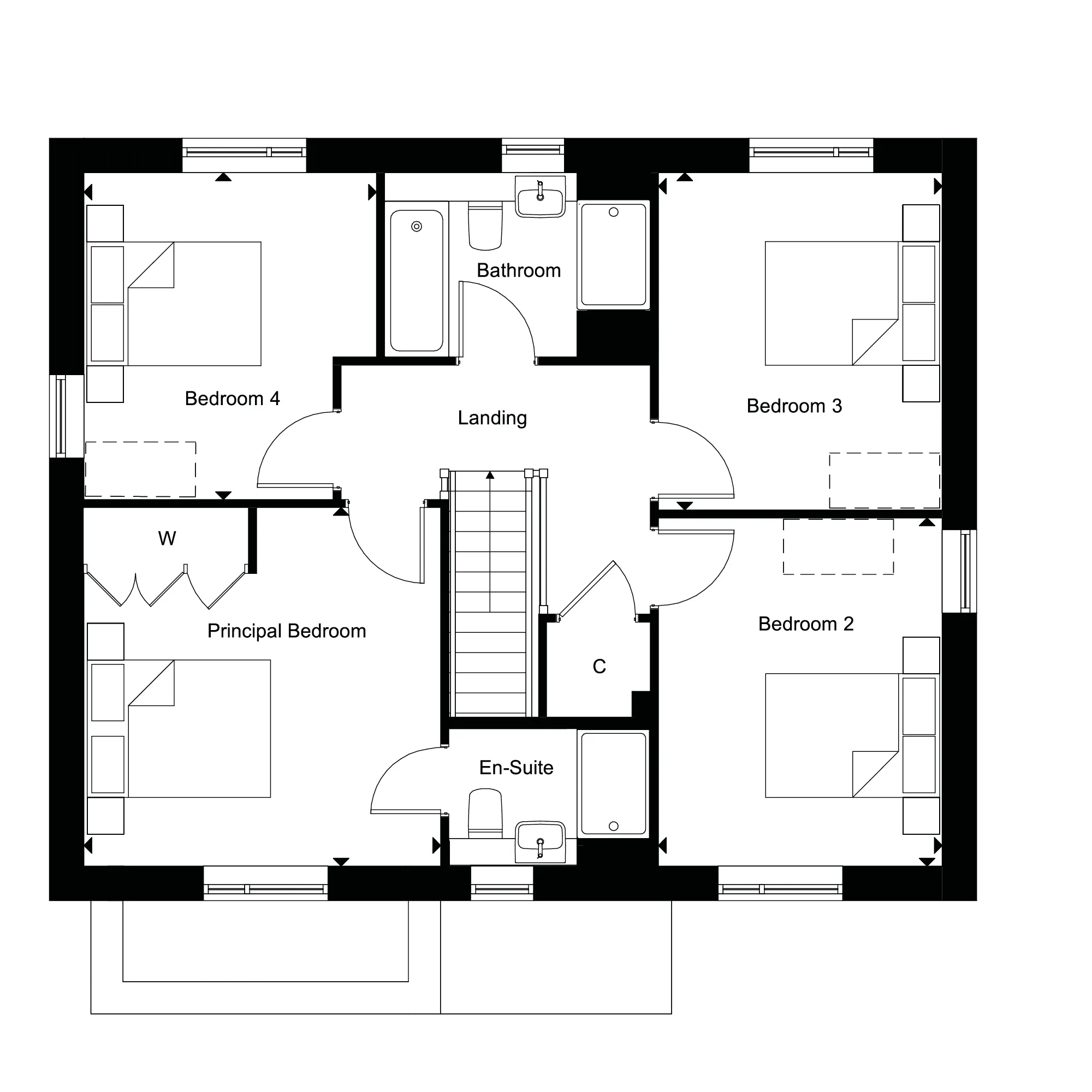 The Byron First Floor