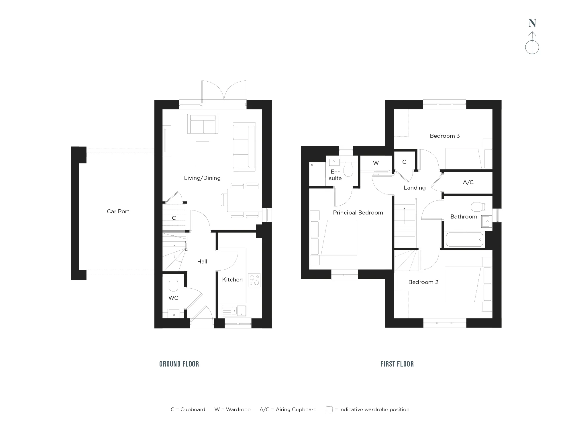 Glaven, Number 93 Floorplans