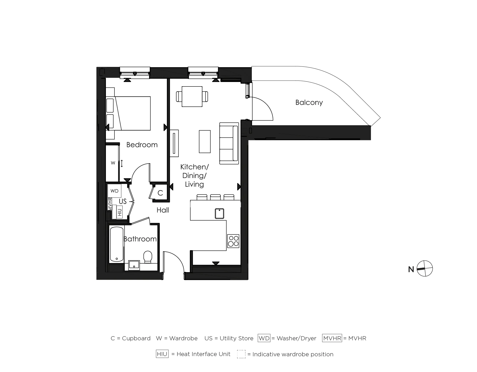 The Liberty, Number 622 Floorplan