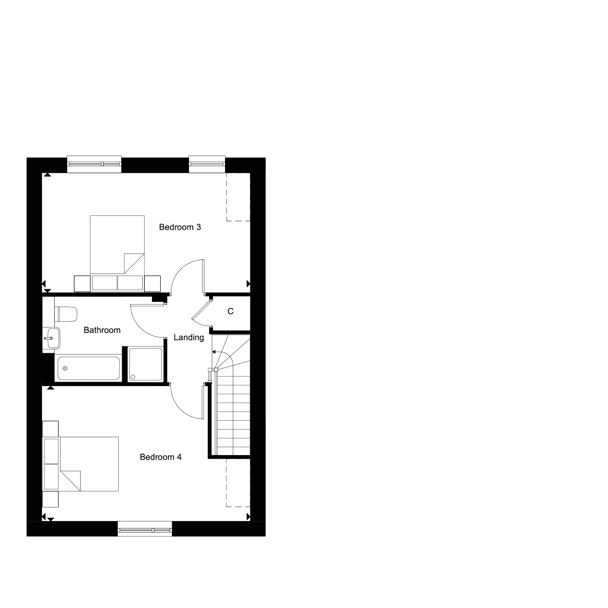 The Mallory, Number 12 Second Floor
