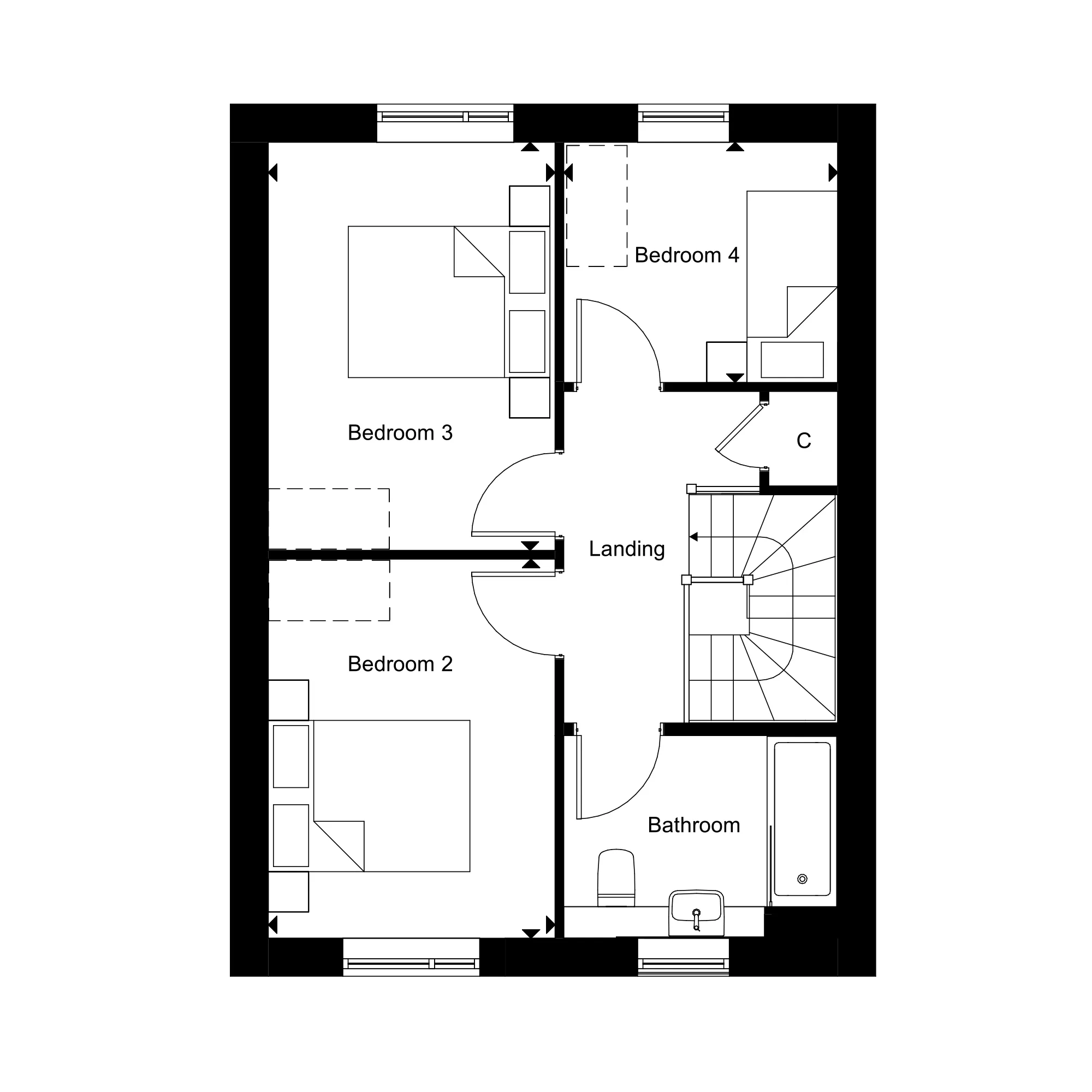 The Rosalind, Number 24 Second Floor