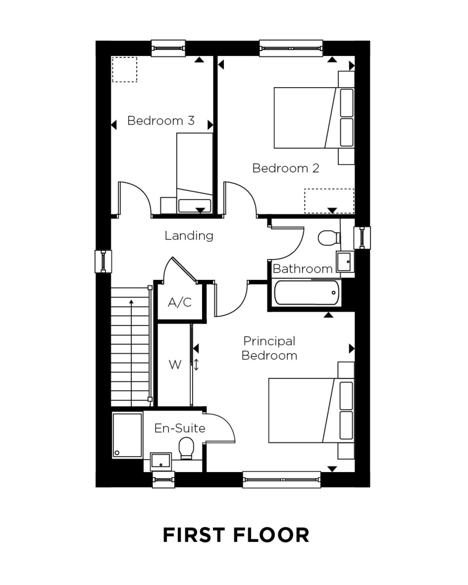 Hollymead Square, the Garnett, First Floor