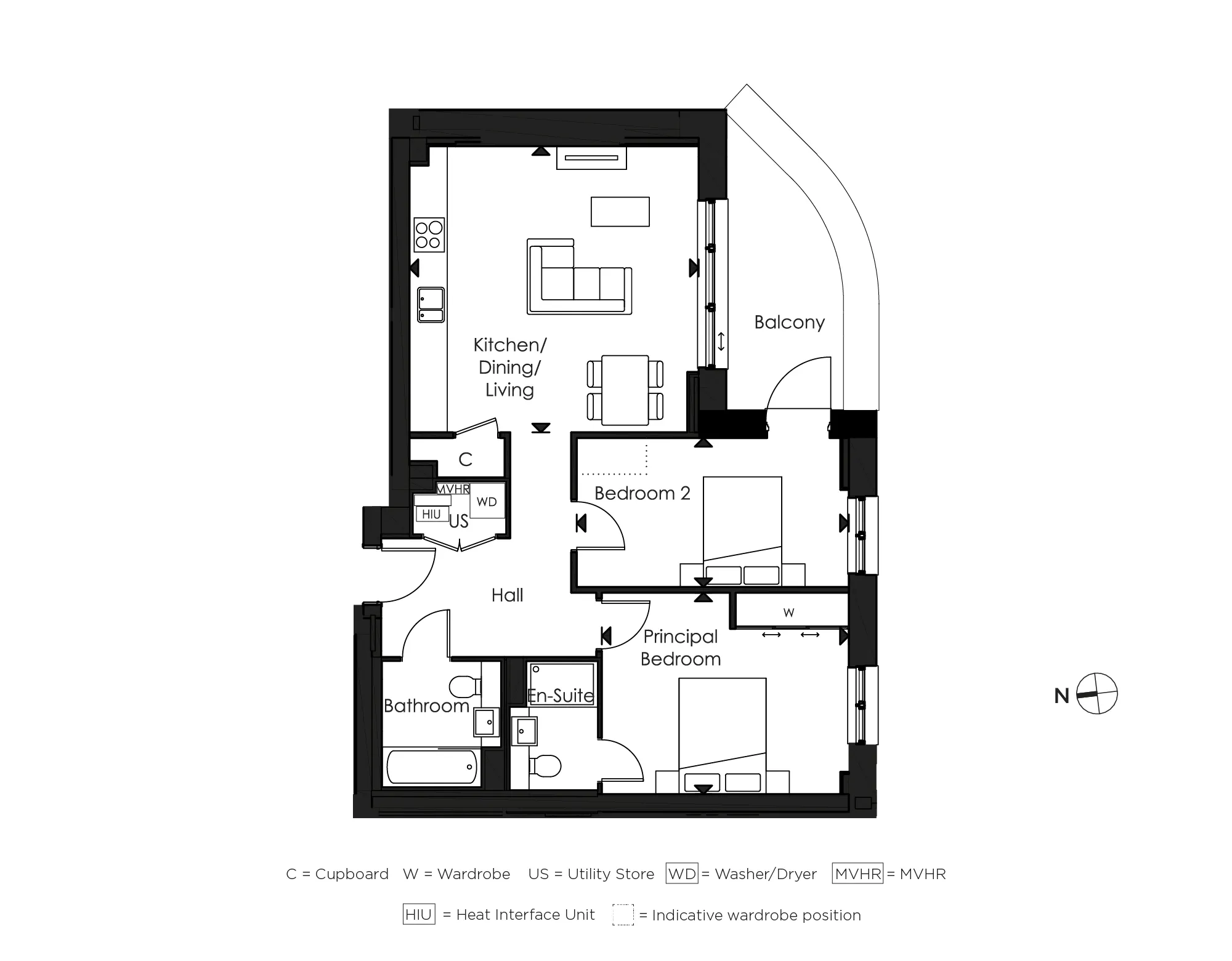 The Liberty, Number 591 Floorplan