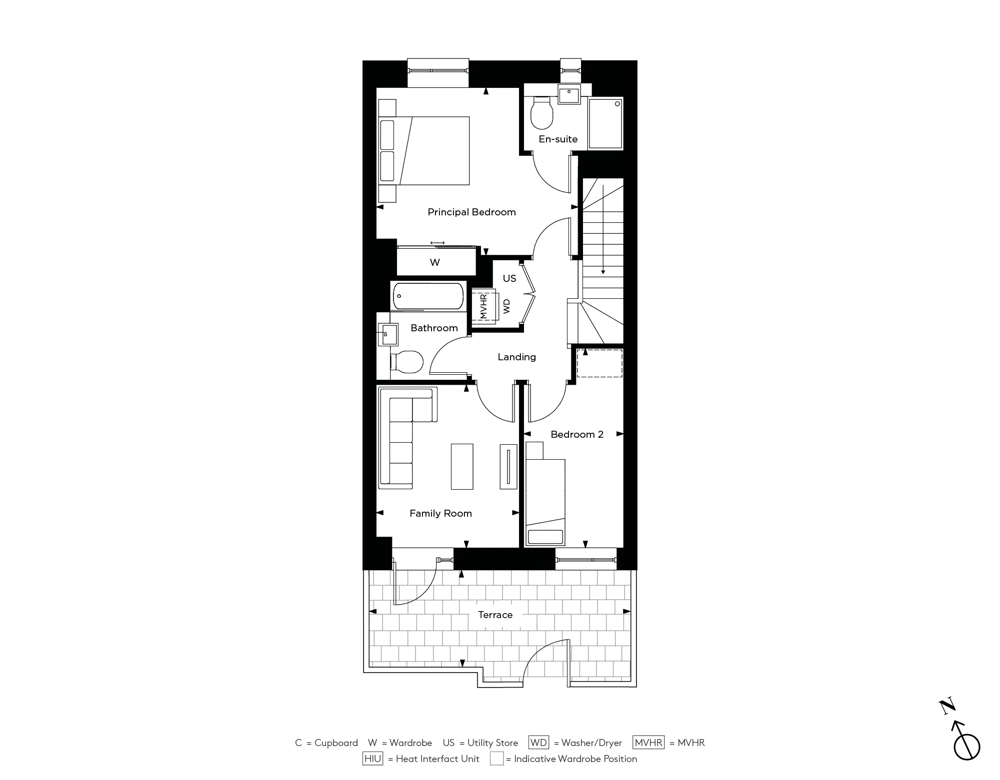 Forest View, Duplex F2.2 First Floor