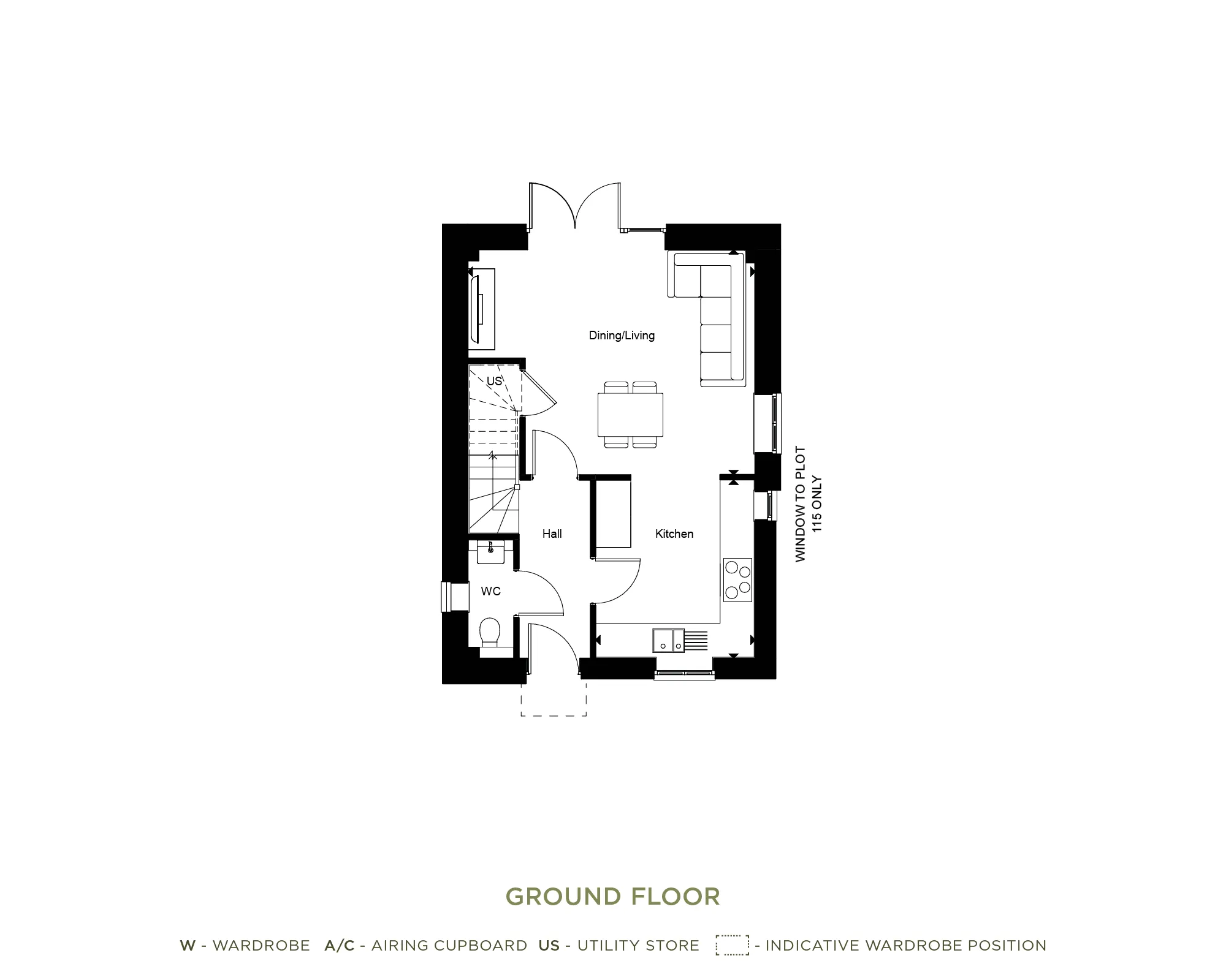 The Brook. Ground Floor Floorplan