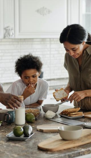 Family cooking