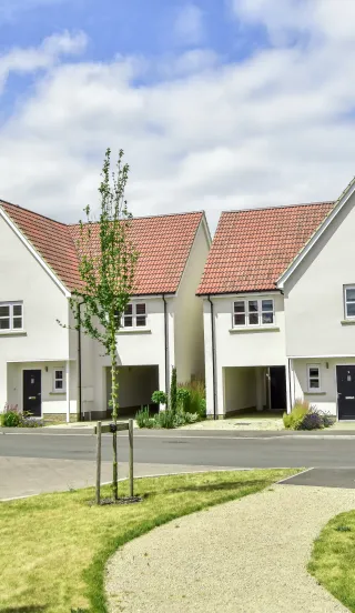 Chesterford Meadows - Street Scene 