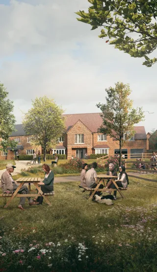 CGI image of the Little Chalfont Park Development