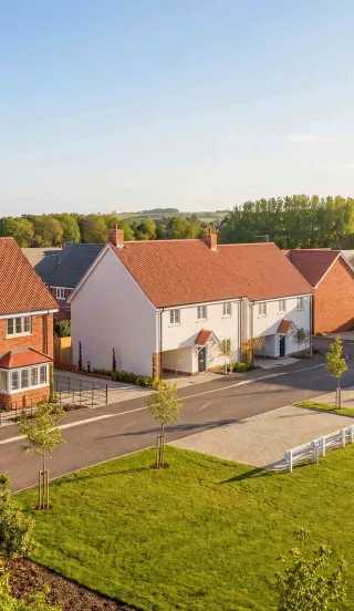 Street Scene at Audley Green, Great Chesterford 