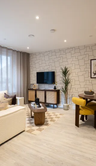 North Gate Park - Apartment 43 - Show Home - Living/kitchen/dining 