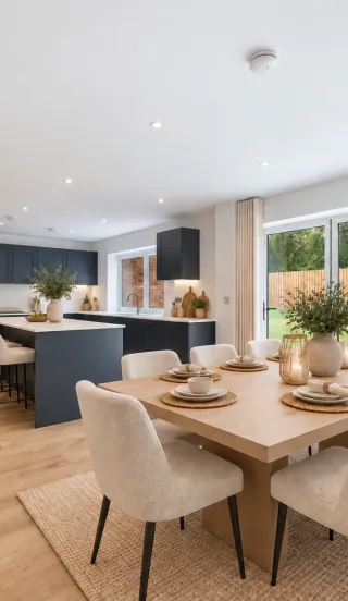 Hollymead Square - The Noakes, Number 63 - Kitchen Dining.png