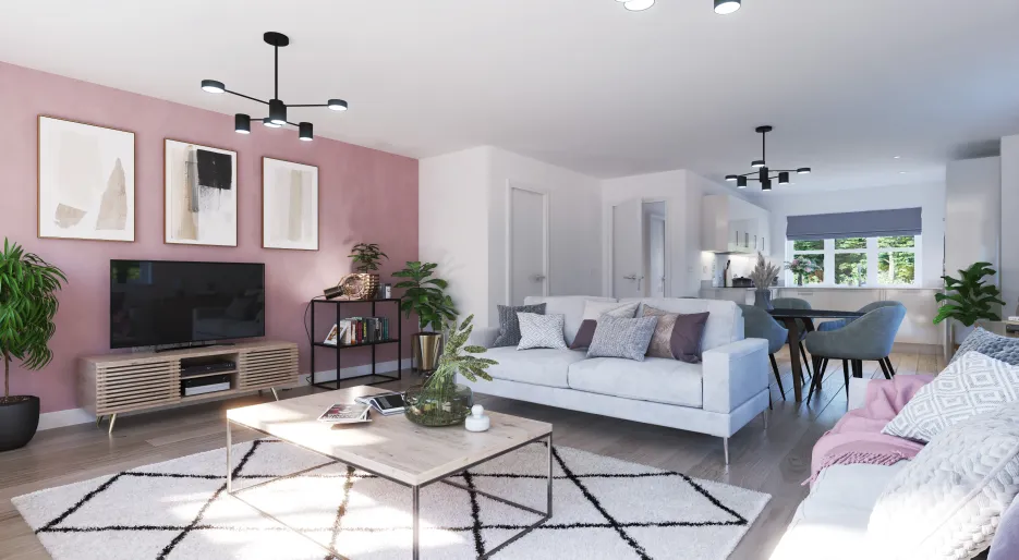 Living room Internal CGI