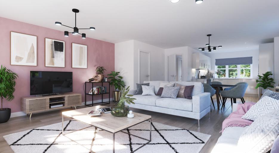 Living room Internal CGI