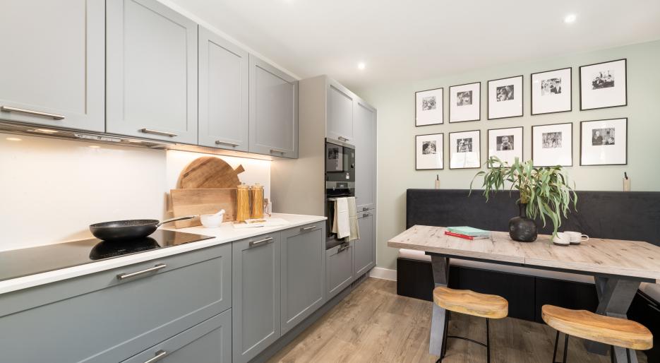 Trinity Gate show home kitchen