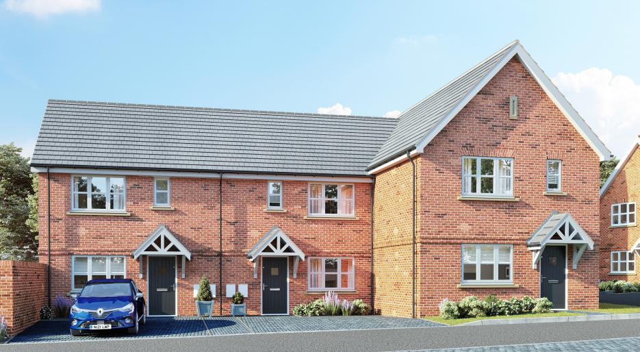 Chesterford Meadows - CGI - Plot 33-35